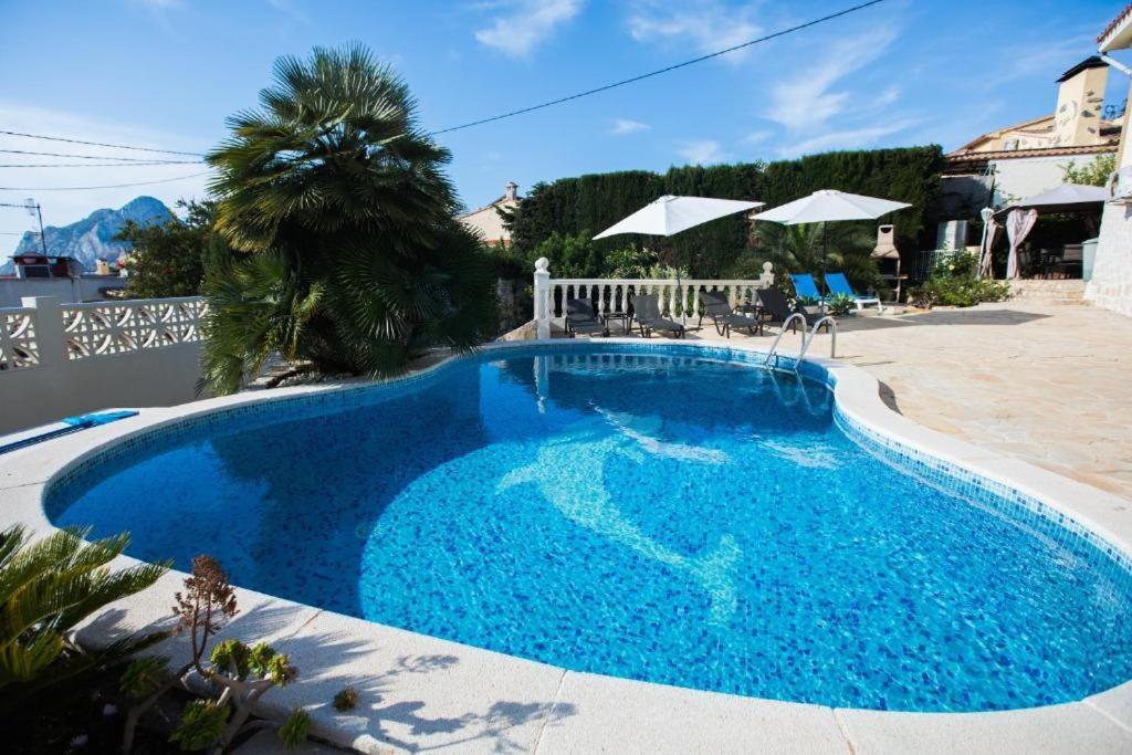 Apartamentos En La Villa Con El Territorio Comun En Calp Exterior foto